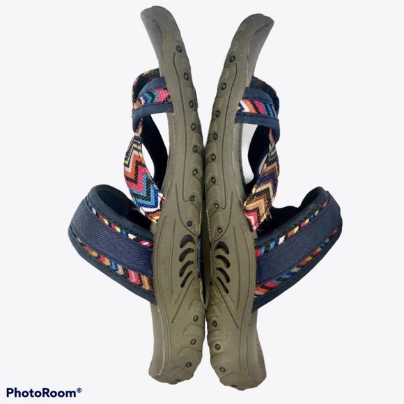 Skechers Shoes - SKECHERS REGGAE ZIG SWAG FLIP FLOP SANDALS